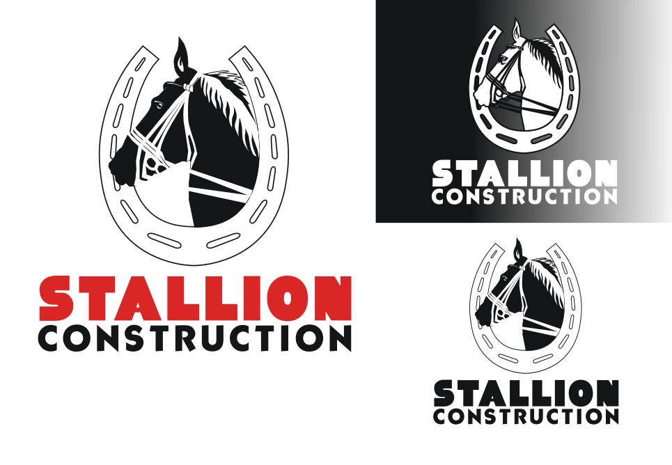Design de Logo par Ramil Baylon Designs pour Stallion Construction | Design #16097