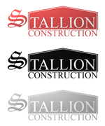 Logo Design by Jay Nguyen for Stallion Construction | Design: #15759
