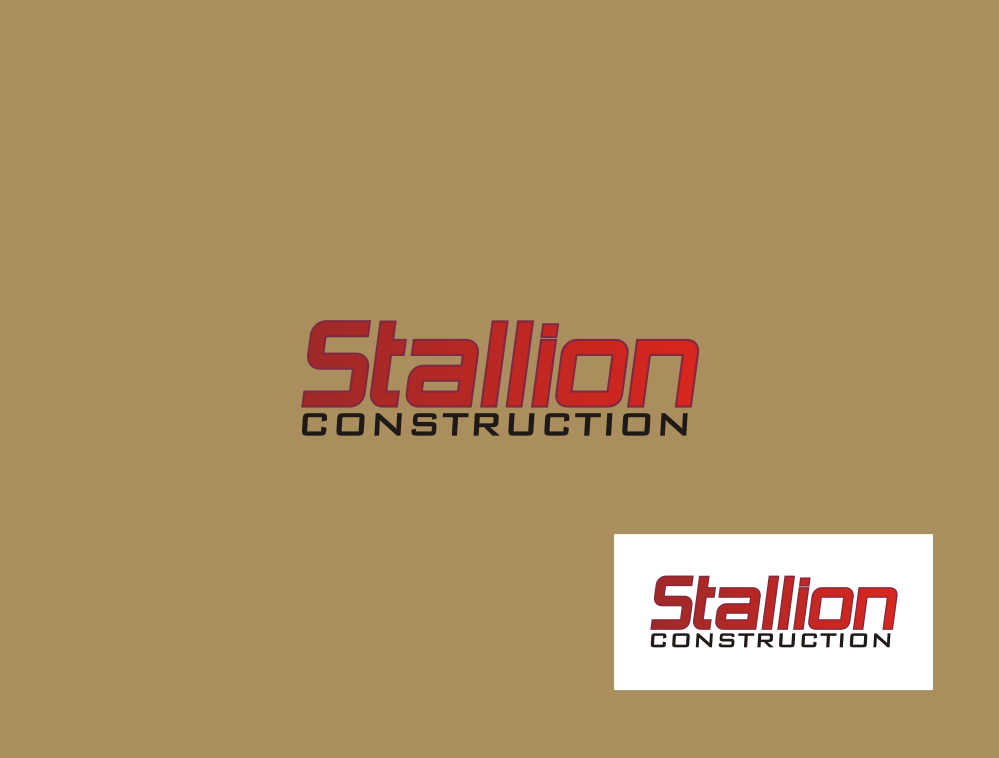 Diseño de Logo por SiddKidd para Stallion Construction | Diseño #16543