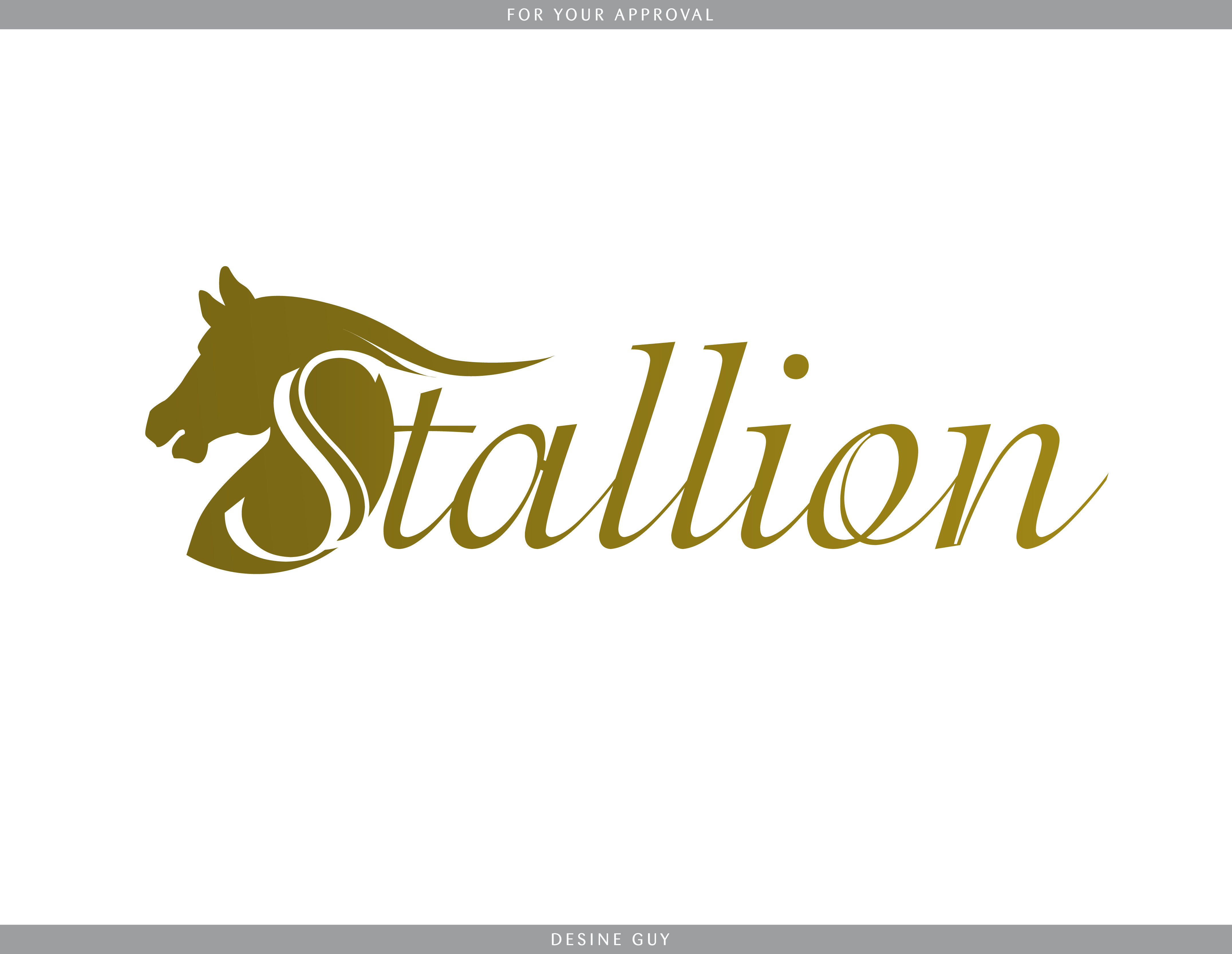 Logo Design by S.R.Graphic Design for Stallion Construction | Design #15376
