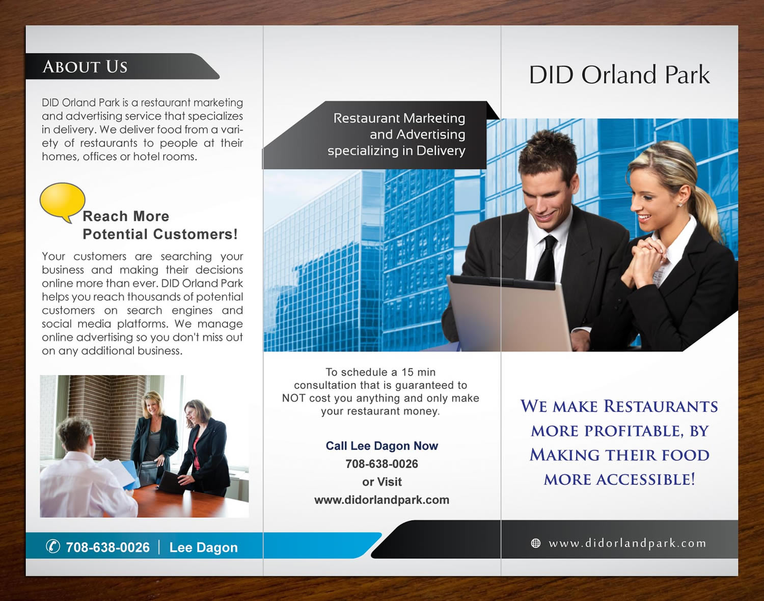 Brochure Design by Sbss for Dial-up Delivery | Design #2073636