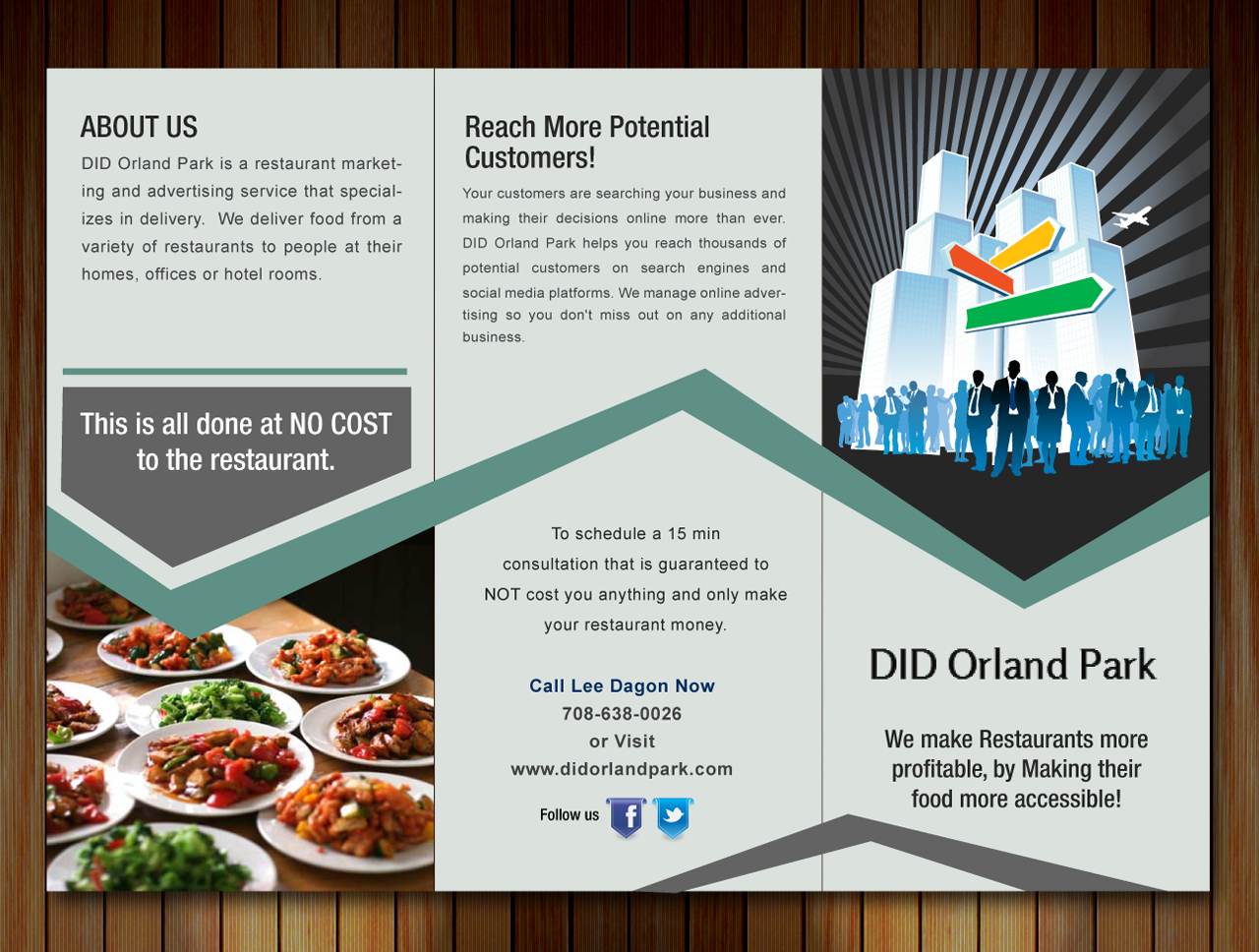 Brochure Design by Sbss for Dial-up Delivery | Design #2073640