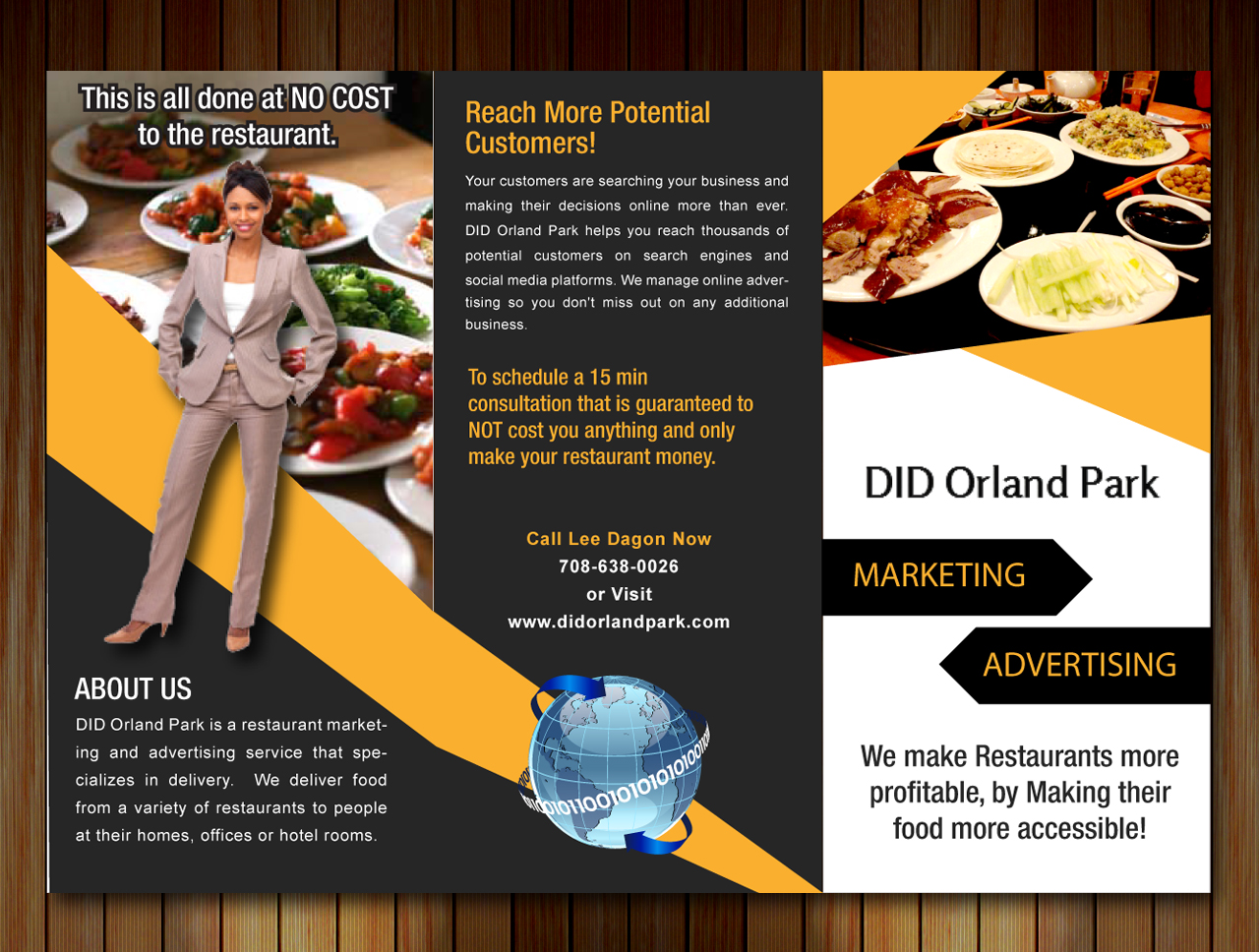 Brochure Design by Sbss for Dial-up Delivery | Design #2073649
