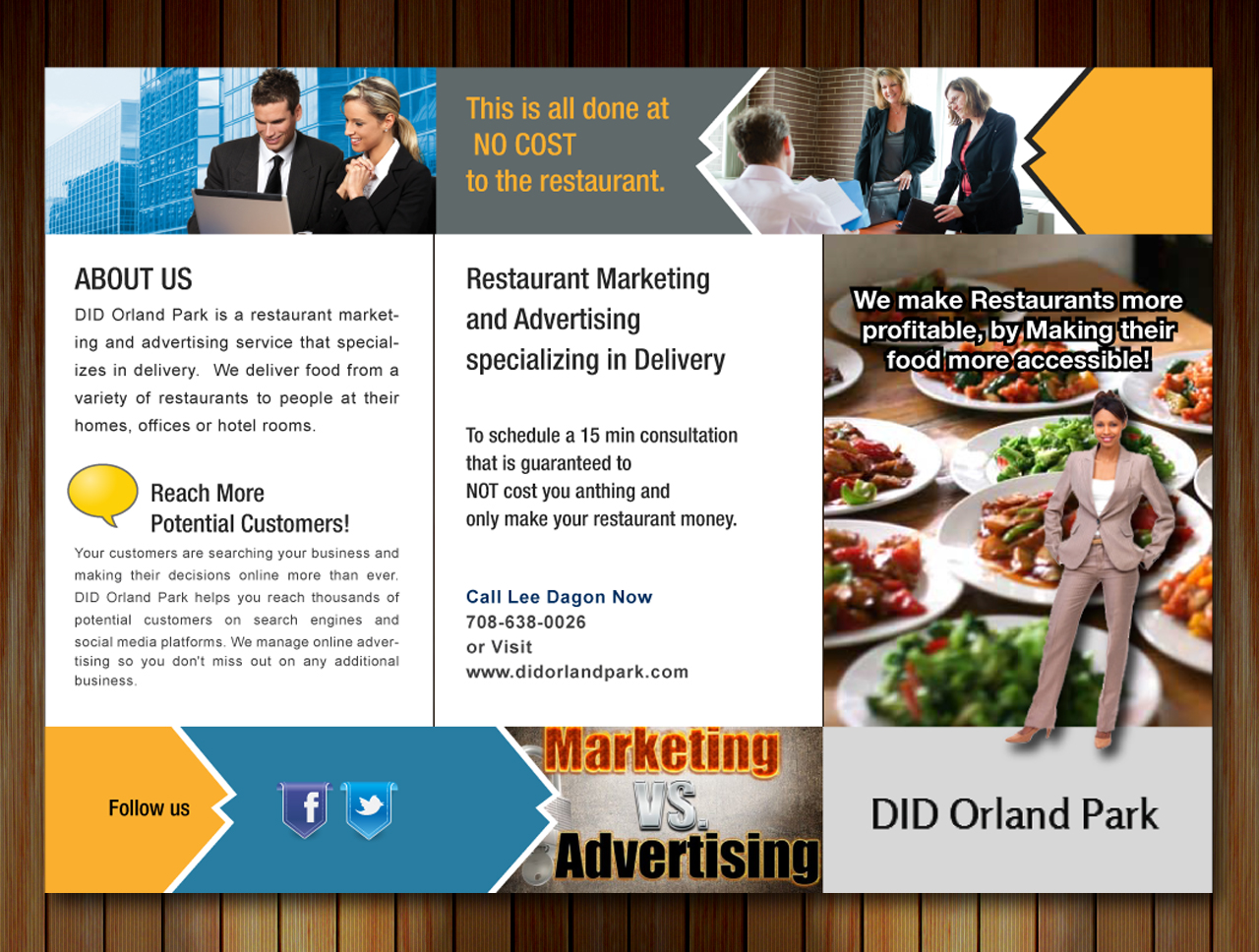 Brochure Design by Sbss for Dial-up Delivery | Design #2073655