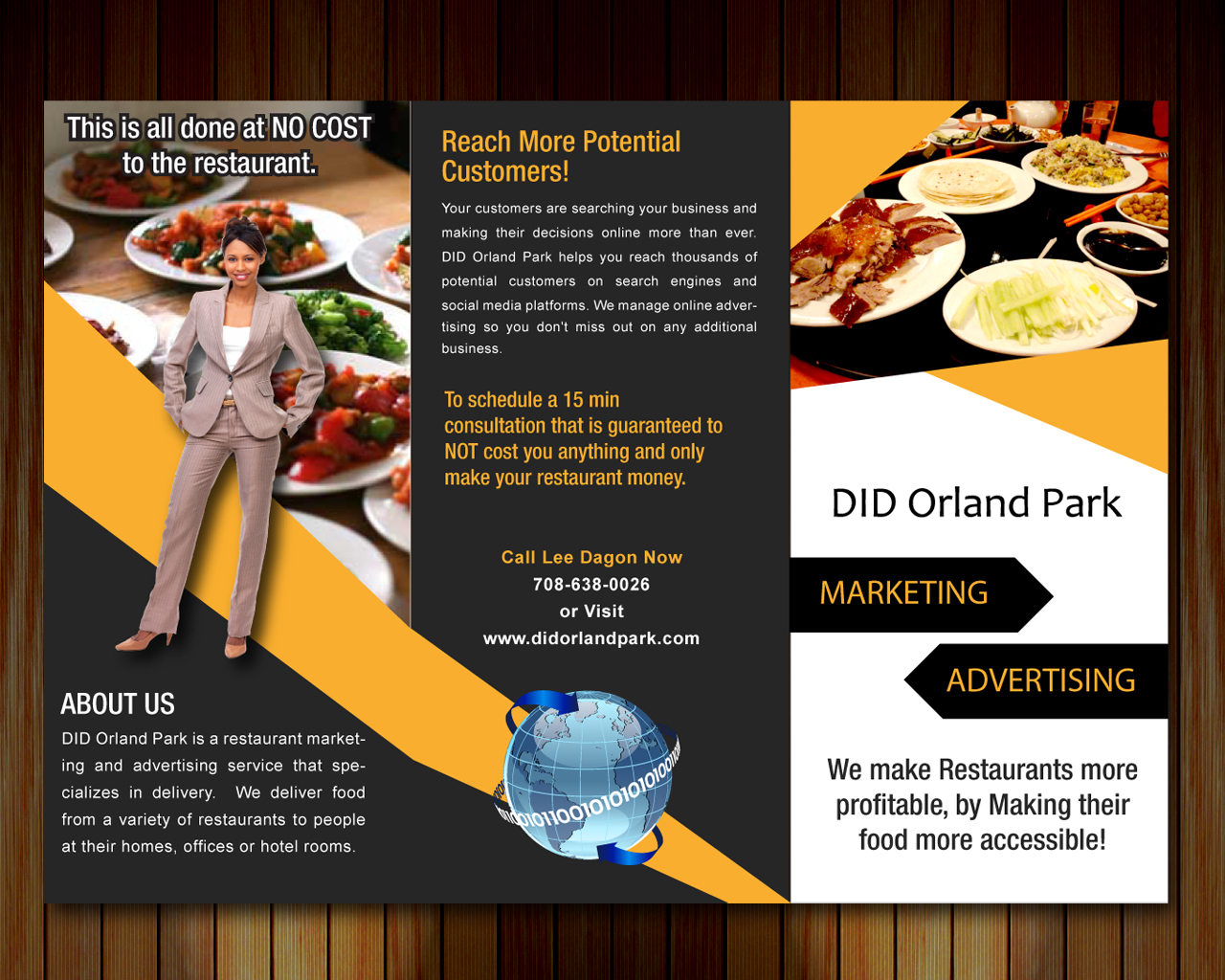 Diseño de Brochure por Sbss para Dial-up Delivery | Diseño #2081164