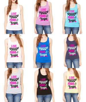 Yoga Cafe Needs a Cute T-Shirt Design | Design de T-shirt par vjosh