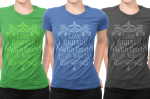 Yoga Cafe Needs a Cute T-Shirt Design | Diseño de Camiseta por CREARTIVE