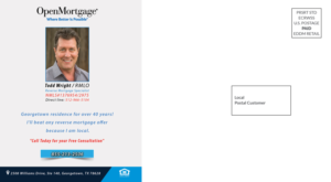 Design de Carte Postale par Selda pour Open Mortgage | Design : #9365674