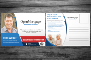 Design de Carte Postale par Dom-dom pour Open Mortgage | Design : #9370204