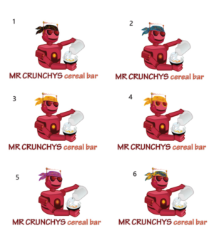 Diseño de Logo por kavish para MR CRUNCHY'S  | Diseño: #9372354