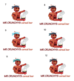 Diseño de Logo por kavish para MR CRUNCHY'S  | Diseño: #9374816