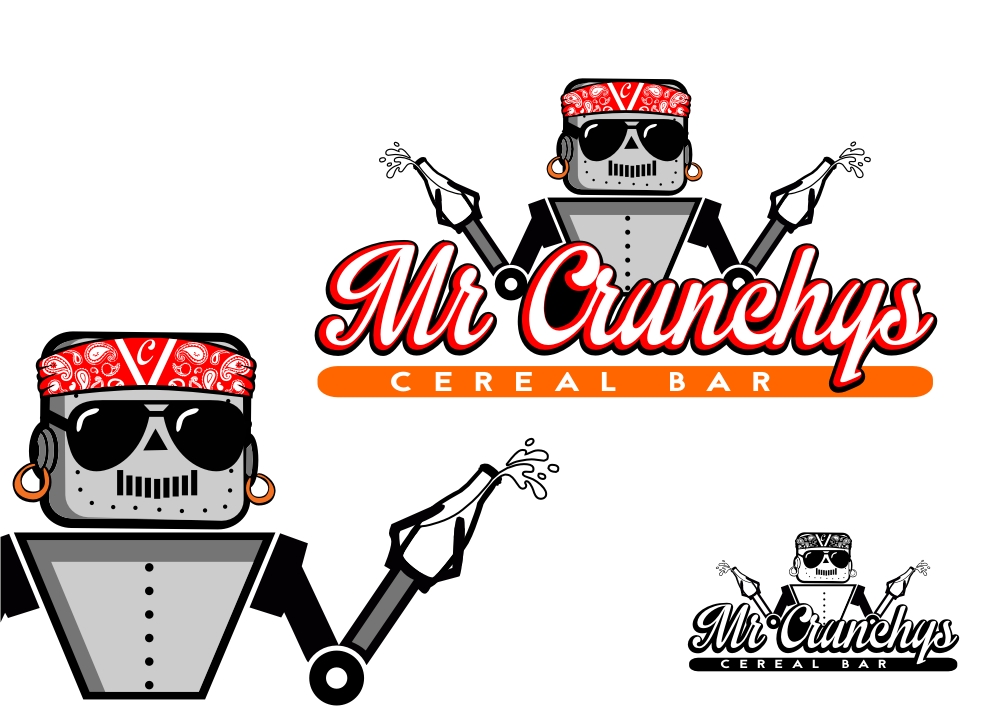 Logo Design by Amduat Design for MR CRUNCHY'S  | Design #9391552