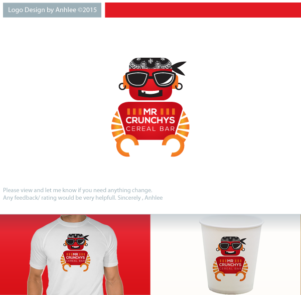 Logo-Design von Anhlee für MR CRUNCHY'S  | Design #9363317