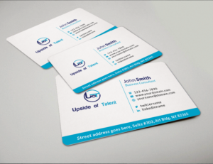 Business Card Design by  Artman for Upside of Talent | Design: #9385181