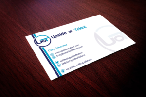 Business Card Design by Hardcore Design for Upside of Talent | Design: #9407337