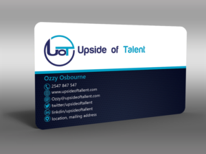 UoTalent Business Cards for SME Experts | Business Card Design by Hardcore Design