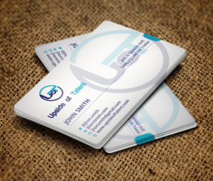 Business Card Design by Verified artistry (Design garden) for Upside of Talent | Design: #9361332