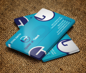Business Card Design by Verified artistry (Design garden) for Upside of Talent | Design: #9361337