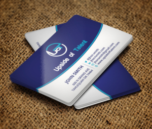 Business Card Design by Verified artistry (Design garden) for Upside of Talent | Design: #9361339