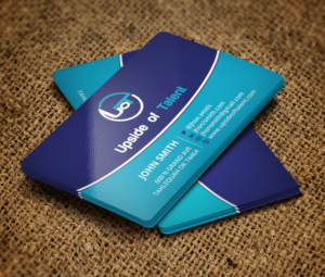 Business Card Design by Verified artistry (Design garden) for Upside of Talent | Design: #9361341
