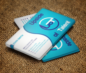 Business Card Design by Verified artistry (Design garden) for Upside of Talent | Design: #9361351