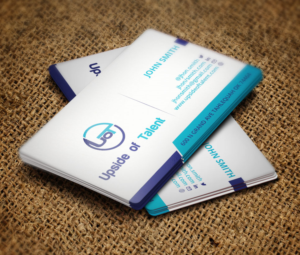 Business Card Design by Verified artistry (Design garden) for Upside of Talent | Design: #9361352