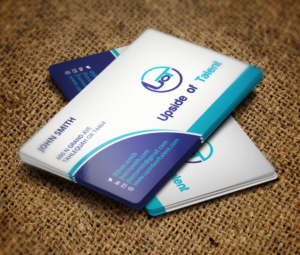 Business Card Design by Verified artistry (Design garden) for Upside of Talent | Design: #9361353
