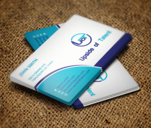 Business Card Design by Verified artistry (Design garden) for Upside of Talent | Design: #9361354