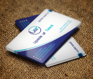 Business Card Design by Verified artistry (Design garden) for Upside of Talent | Design: #9361355