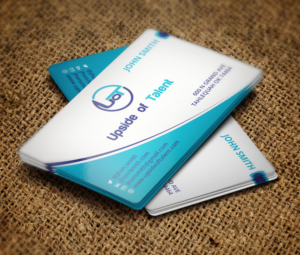 Business Card Design by Verified artistry (Design garden) for Upside of Talent | Design: #9361357