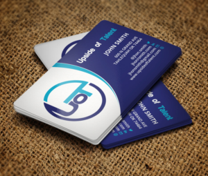 Business Card Design by Verified artistry (Design garden) for Upside of Talent | Design: #9361358
