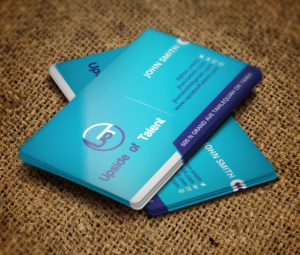 Business Card Design by Verified artistry (Design garden) for Upside of Talent | Design: #9361368