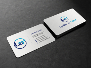 Business Card Design by Creations Box 2015 for Upside of Talent | Design: #9372191
