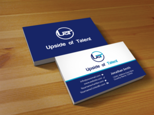 Business Card Design by Creations Box 2015 for Upside of Talent | Design: #9372194