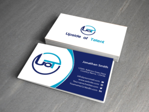 Business Card Design by Creations Box 2015 for Upside of Talent | Design: #9372204