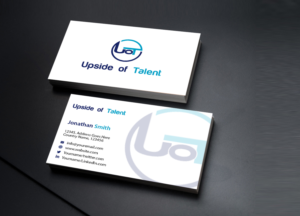 Business Card Design by Creations Box 2015 for Upside of Talent | Design: #9372209