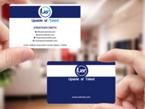 Business Card Design by Creations Box 2015 for Upside of Talent | Design: #9372218