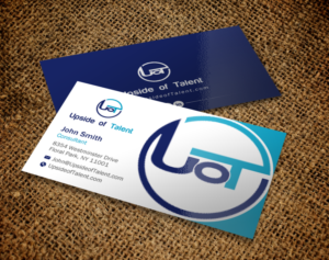 Business Card Design by Brand aid for Upside of Talent | Design: #9364423