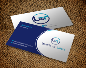 Business Card Design by Brand aid for Upside of Talent | Design: #9364424