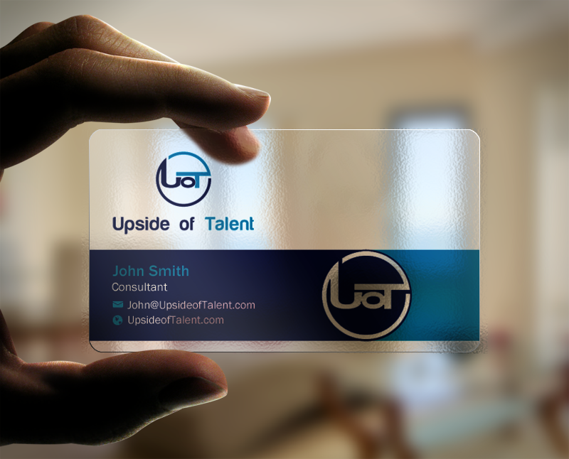 Business Card Design by Brand aid for Upside of Talent | Design #9364450