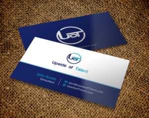 Business Card Design by Brand aid for Upside of Talent | Design: #9364453