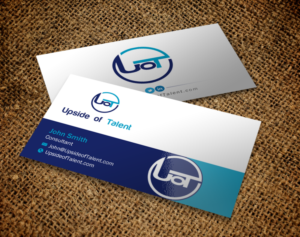 Business Card Design by Brand aid for Upside of Talent | Design: #9364454