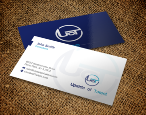 Business Card Design by Brand aid for Upside of Talent | Design: #9364457
