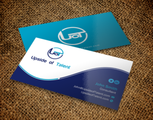 Business Card Design by Brand aid for Upside of Talent | Design: #9364459