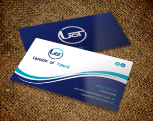 Business Card Design by Brand aid for Upside of Talent | Design: #9364460