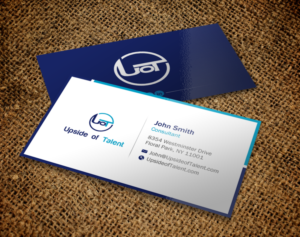 Business Card Design by Brand aid for Upside of Talent | Design: #9376529