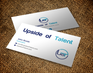 Business Card Design by Brand aid for Upside of Talent | Design: #9376531