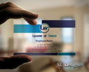 Business Card Design by SL Designer for Upside of Talent | Design: #9357039