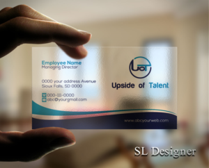 Business Card Design by SL Designer for Upside of Talent | Design: #9357050