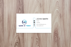 Business Card Design by isabel.paoli for Upside of Talent | Design: #9393418